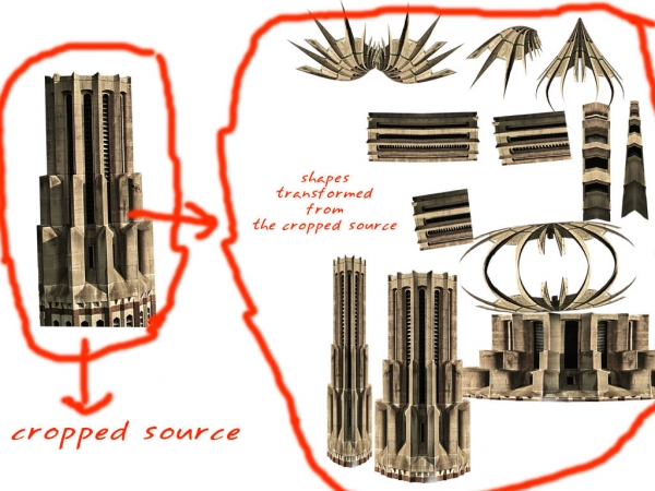 Creation of golden city: Step 2